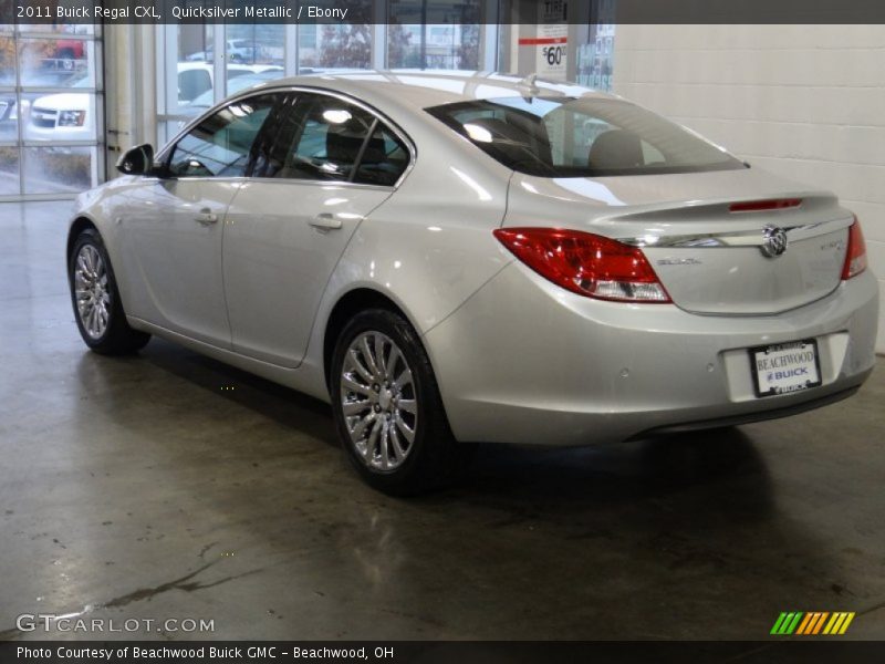 Quicksilver Metallic / Ebony 2011 Buick Regal CXL