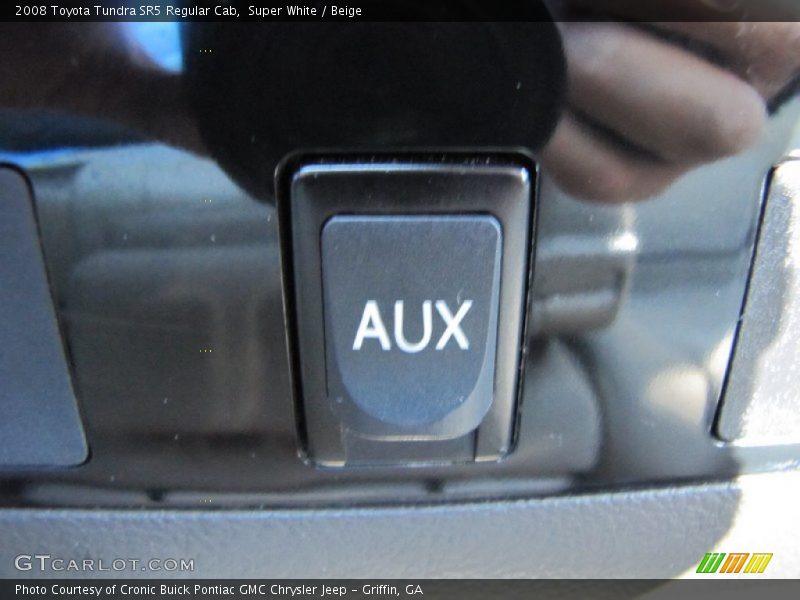 Super White / Beige 2008 Toyota Tundra SR5 Regular Cab