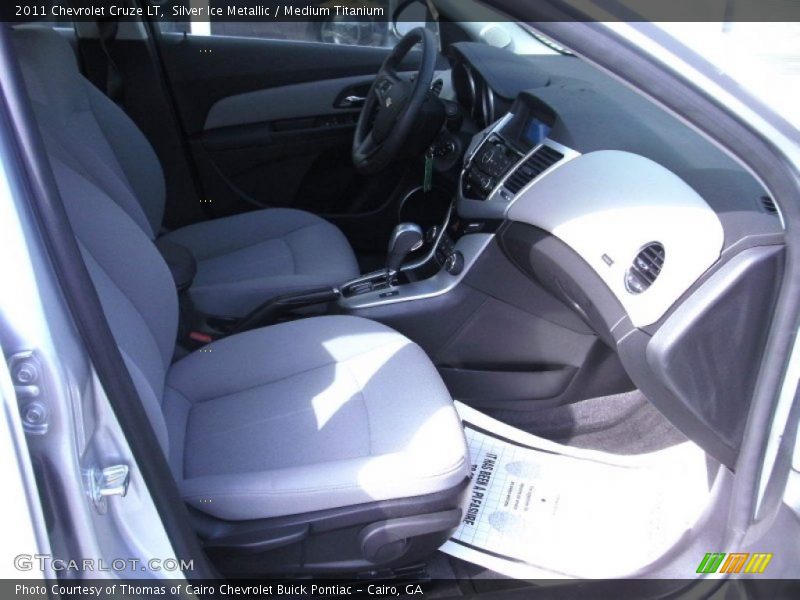 Silver Ice Metallic / Medium Titanium 2011 Chevrolet Cruze LT