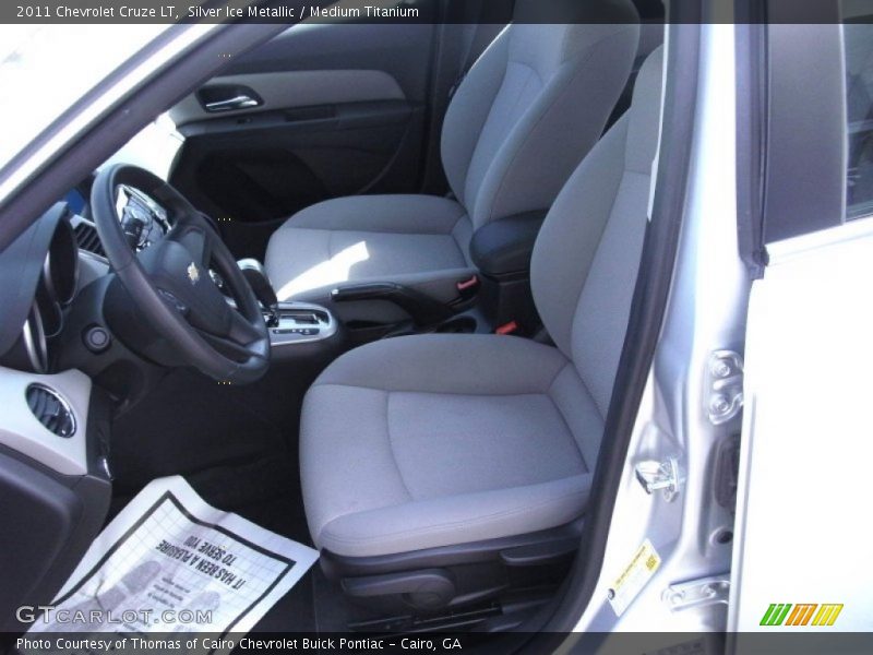 Silver Ice Metallic / Medium Titanium 2011 Chevrolet Cruze LT
