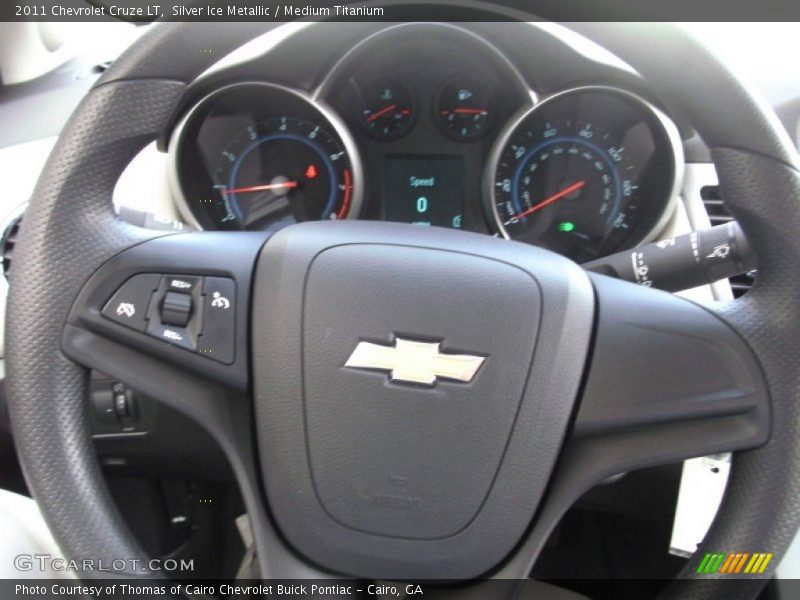 Silver Ice Metallic / Medium Titanium 2011 Chevrolet Cruze LT