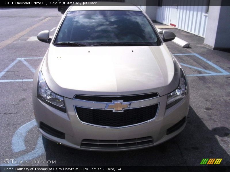 Gold Mist Metallic / Jet Black 2011 Chevrolet Cruze LT