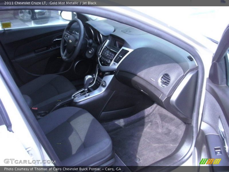 Gold Mist Metallic / Jet Black 2011 Chevrolet Cruze LT