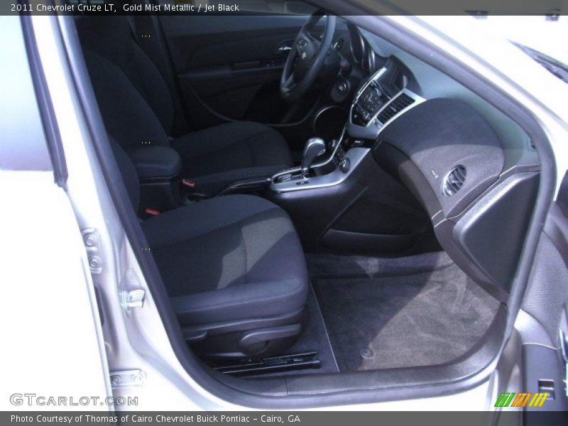 Gold Mist Metallic / Jet Black 2011 Chevrolet Cruze LT