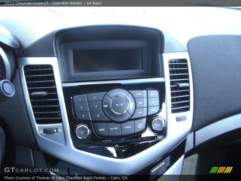 Gold Mist Metallic / Jet Black 2011 Chevrolet Cruze LT