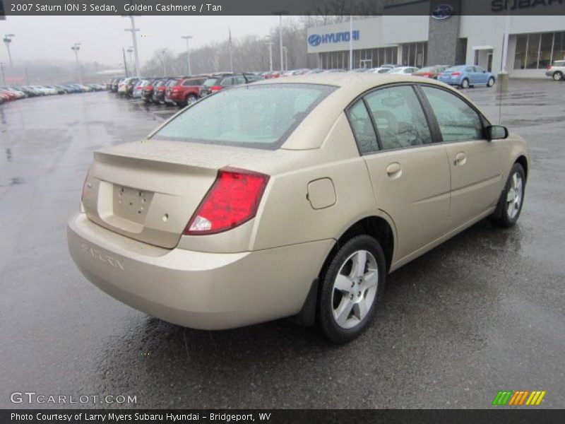 Golden Cashmere / Tan 2007 Saturn ION 3 Sedan