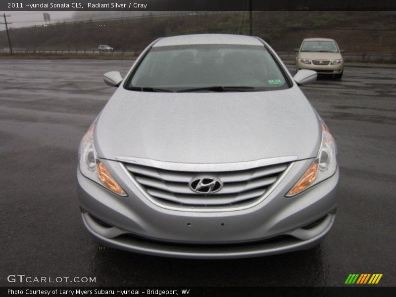 Radiant Silver / Gray 2011 Hyundai Sonata GLS