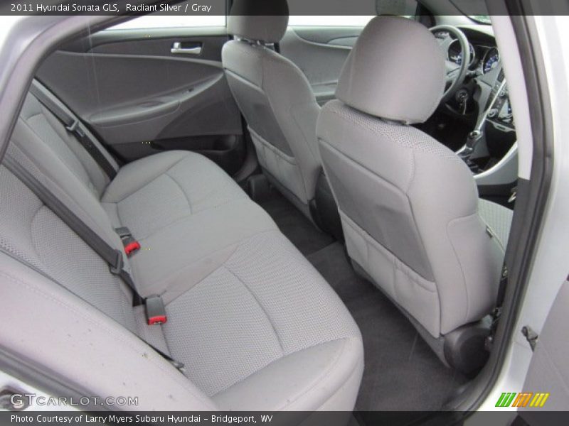 Radiant Silver / Gray 2011 Hyundai Sonata GLS