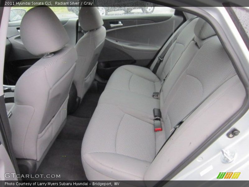 Radiant Silver / Gray 2011 Hyundai Sonata GLS