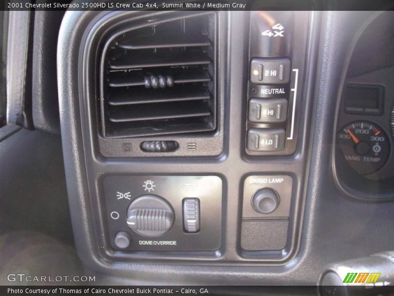 Summit White / Medium Gray 2001 Chevrolet Silverado 2500HD LS Crew Cab 4x4