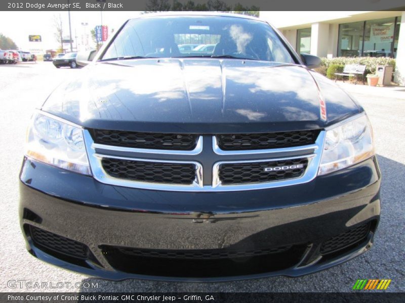 Black / Black 2012 Dodge Avenger SE
