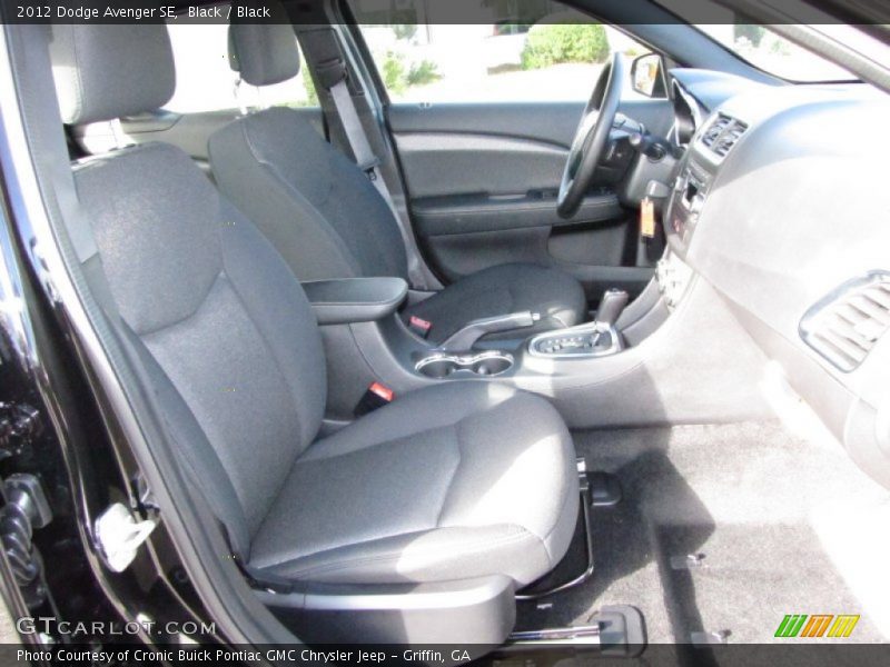 Black / Black 2012 Dodge Avenger SE