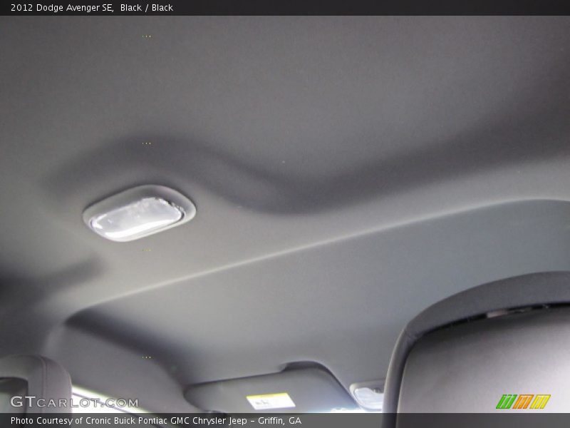 Black / Black 2012 Dodge Avenger SE