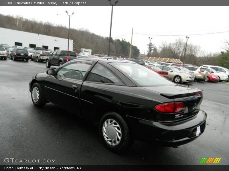 Black / Graphite 2000 Chevrolet Cavalier Coupe