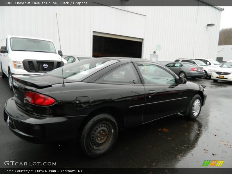 Black / Graphite 2000 Chevrolet Cavalier Coupe