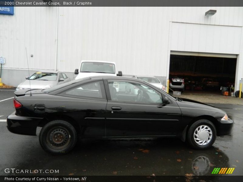 Black / Graphite 2000 Chevrolet Cavalier Coupe