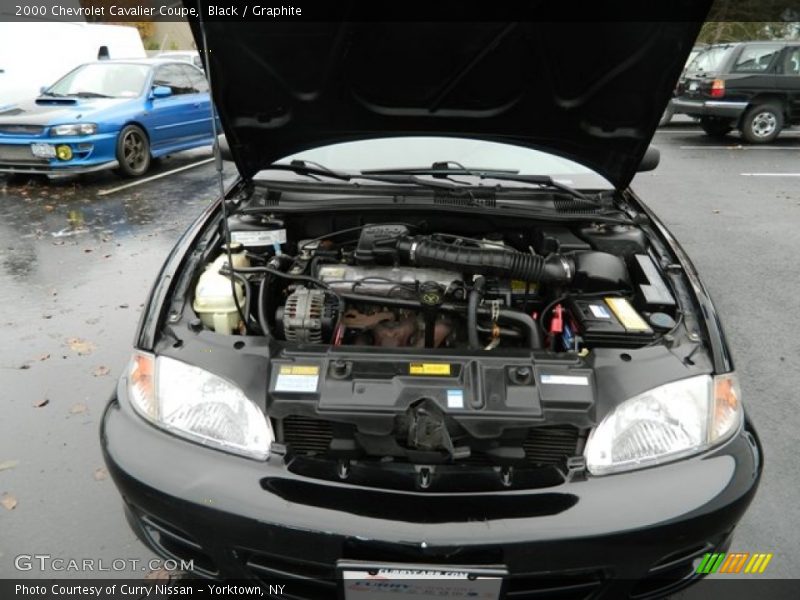 Black / Graphite 2000 Chevrolet Cavalier Coupe