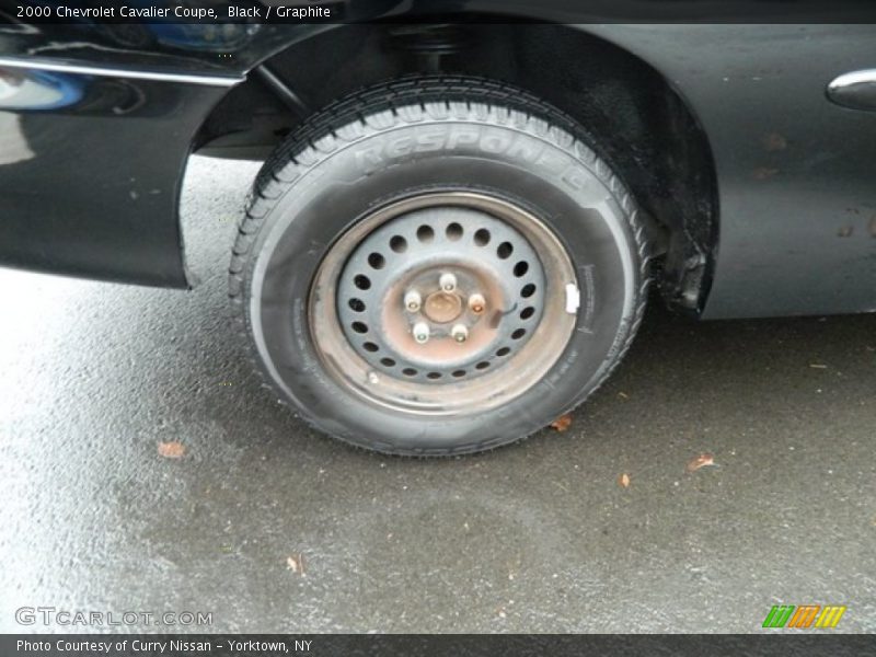 Black / Graphite 2000 Chevrolet Cavalier Coupe