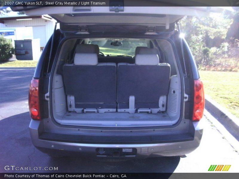 Steel Gray Metallic / Light Titanium 2007 GMC Yukon SLT