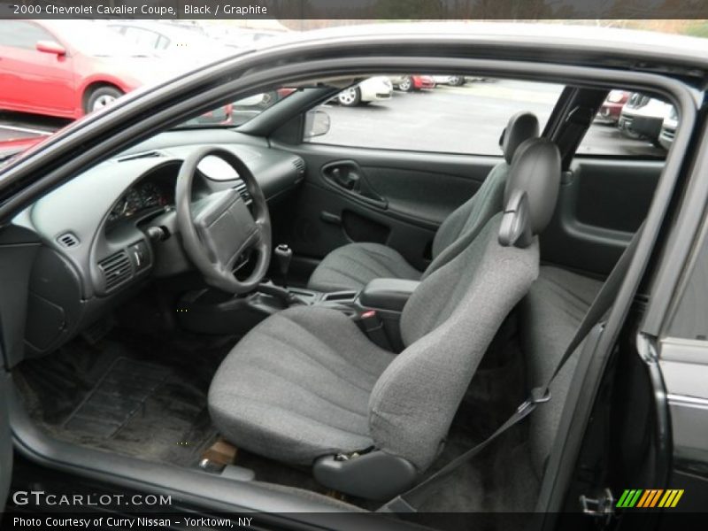 Black / Graphite 2000 Chevrolet Cavalier Coupe