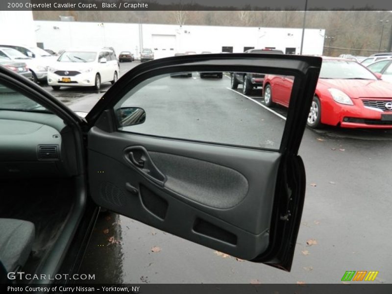 Black / Graphite 2000 Chevrolet Cavalier Coupe