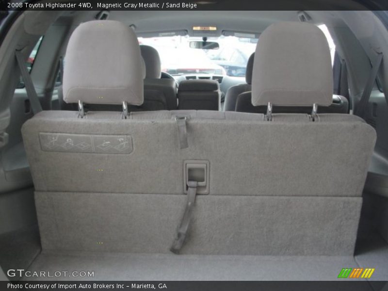 Magnetic Gray Metallic / Sand Beige 2008 Toyota Highlander 4WD