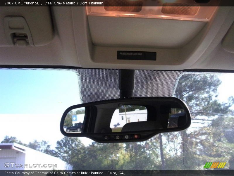 Steel Gray Metallic / Light Titanium 2007 GMC Yukon SLT