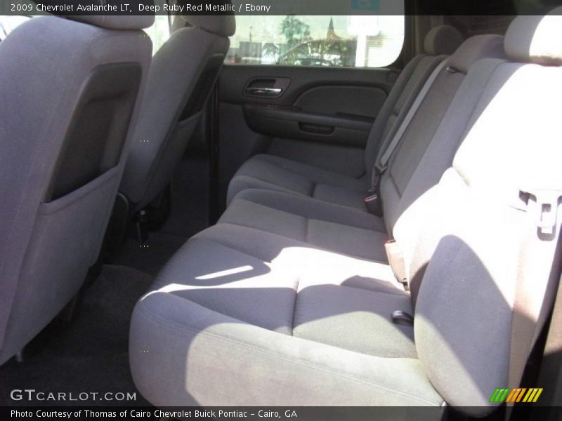 Deep Ruby Red Metallic / Ebony 2009 Chevrolet Avalanche LT