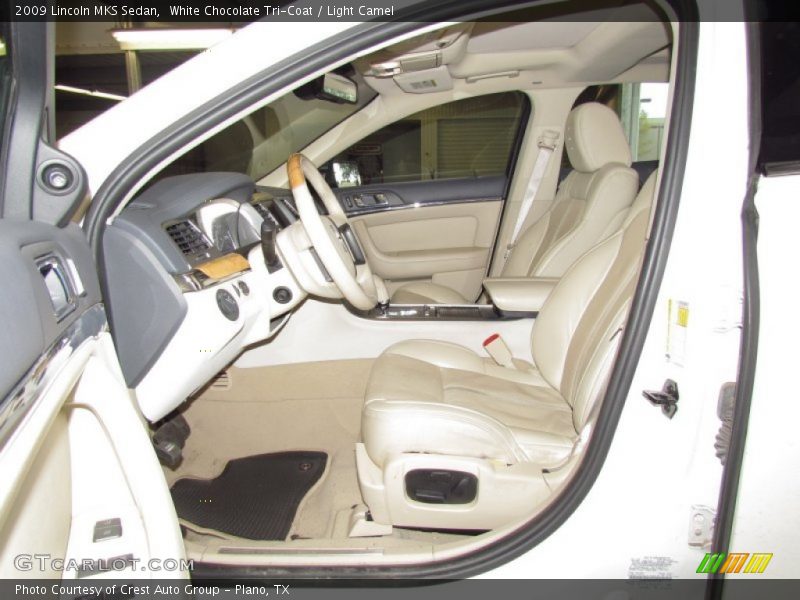White Chocolate Tri-Coat / Light Camel 2009 Lincoln MKS Sedan