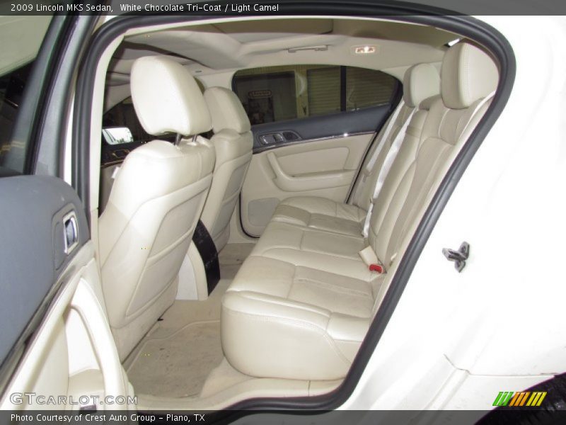 White Chocolate Tri-Coat / Light Camel 2009 Lincoln MKS Sedan