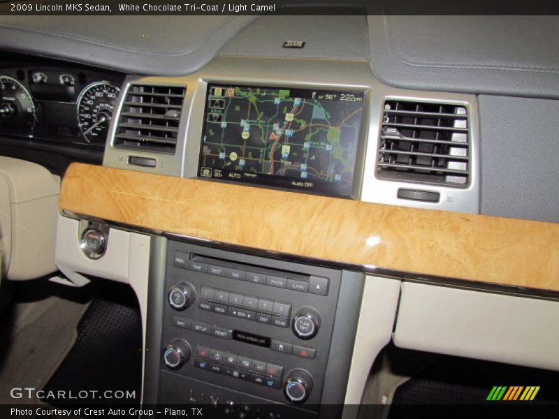 White Chocolate Tri-Coat / Light Camel 2009 Lincoln MKS Sedan