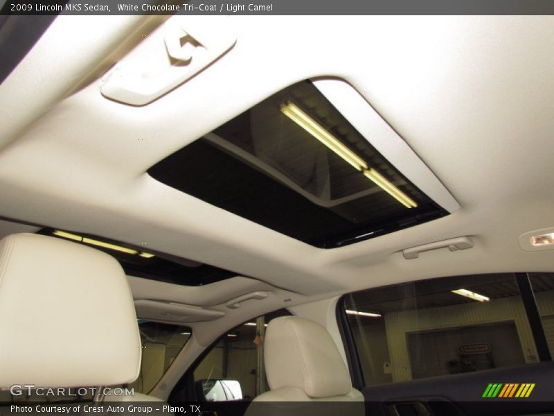 White Chocolate Tri-Coat / Light Camel 2009 Lincoln MKS Sedan