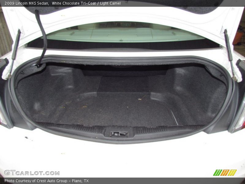 White Chocolate Tri-Coat / Light Camel 2009 Lincoln MKS Sedan