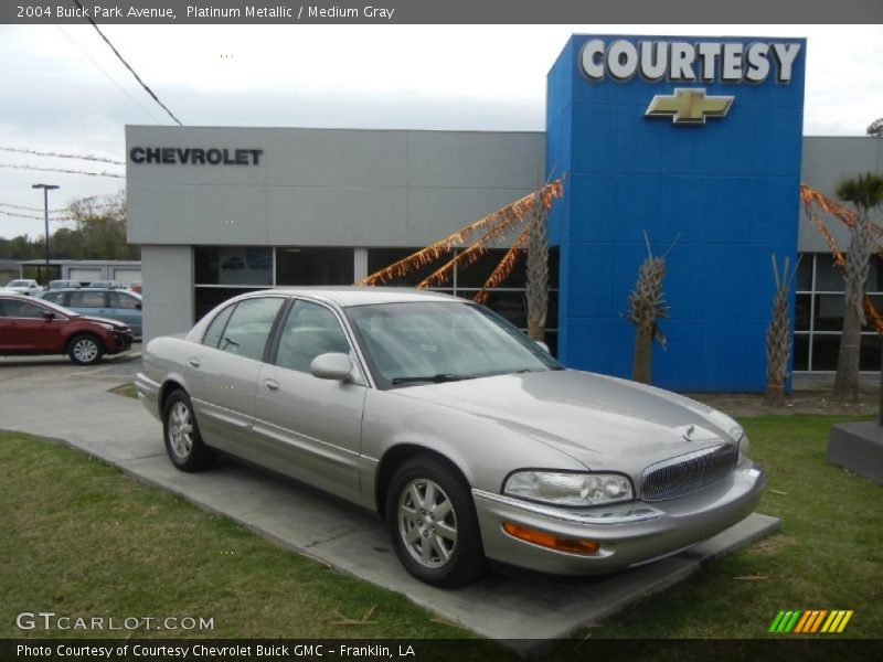 Platinum Metallic / Medium Gray 2004 Buick Park Avenue