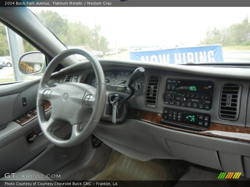 Platinum Metallic / Medium Gray 2004 Buick Park Avenue