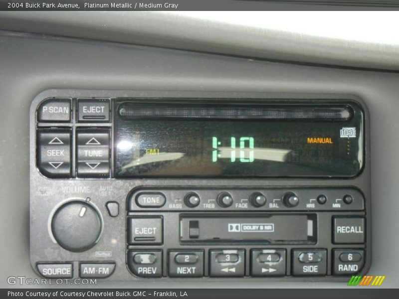 Audio System of 2004 Park Avenue 