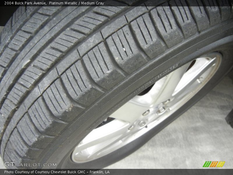 Platinum Metallic / Medium Gray 2004 Buick Park Avenue