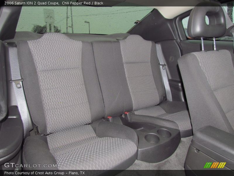  2006 ION 2 Quad Coupe Black Interior