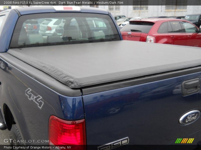 Dark Blue Pearl Metallic / Medium/Dark Flint 2008 Ford F150 XL SuperCrew 4x4