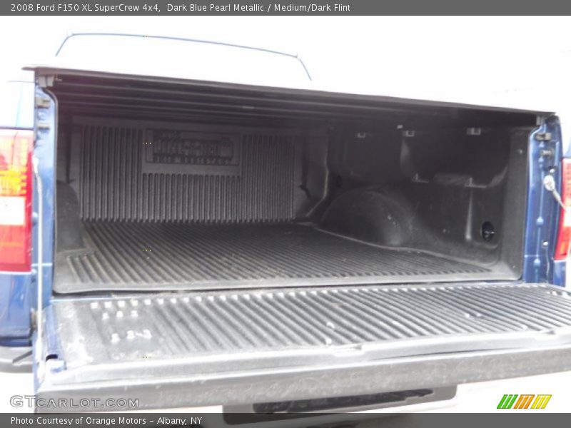 Dark Blue Pearl Metallic / Medium/Dark Flint 2008 Ford F150 XL SuperCrew 4x4