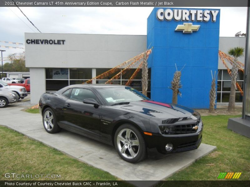 Carbon Flash Metallic / Jet Black 2012 Chevrolet Camaro LT 45th Anniversary Edition Coupe