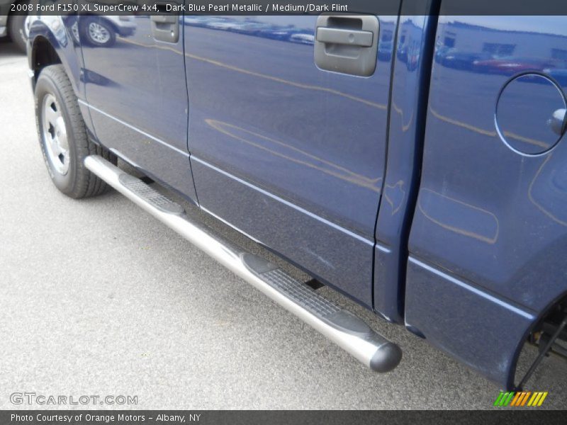 Dark Blue Pearl Metallic / Medium/Dark Flint 2008 Ford F150 XL SuperCrew 4x4