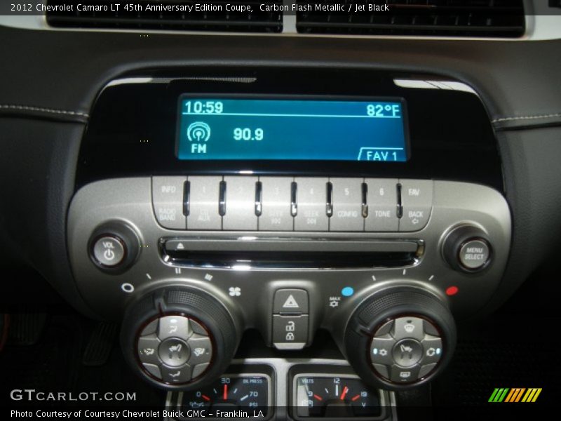 Controls of 2012 Camaro LT 45th Anniversary Edition Coupe
