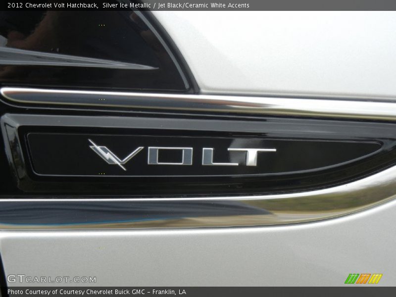 Volt badge - 2012 Chevrolet Volt Hatchback
