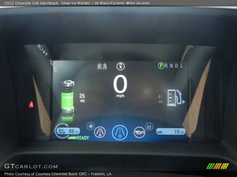  2012 Volt Hatchback Hatchback Gauges