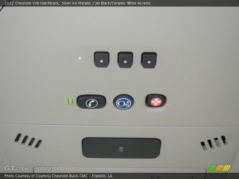 Controls of 2012 Volt Hatchback