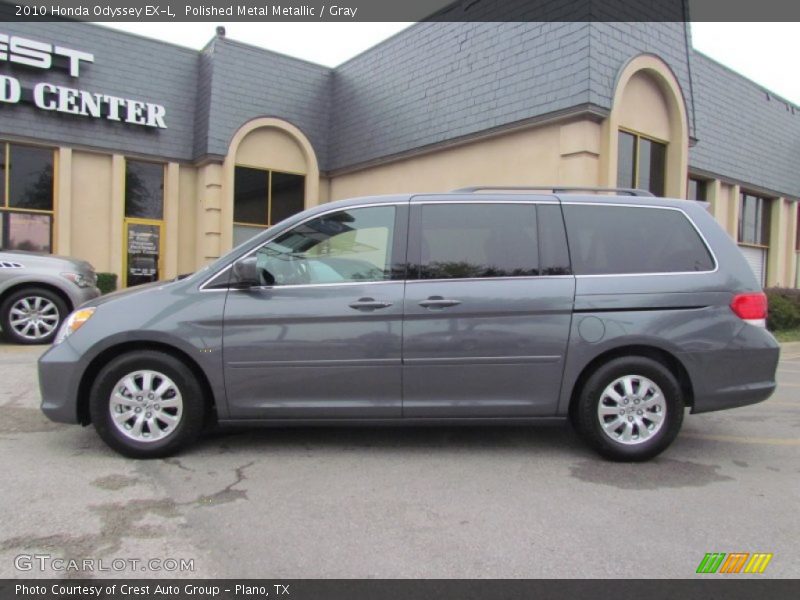 Polished Metal Metallic / Gray 2010 Honda Odyssey EX-L