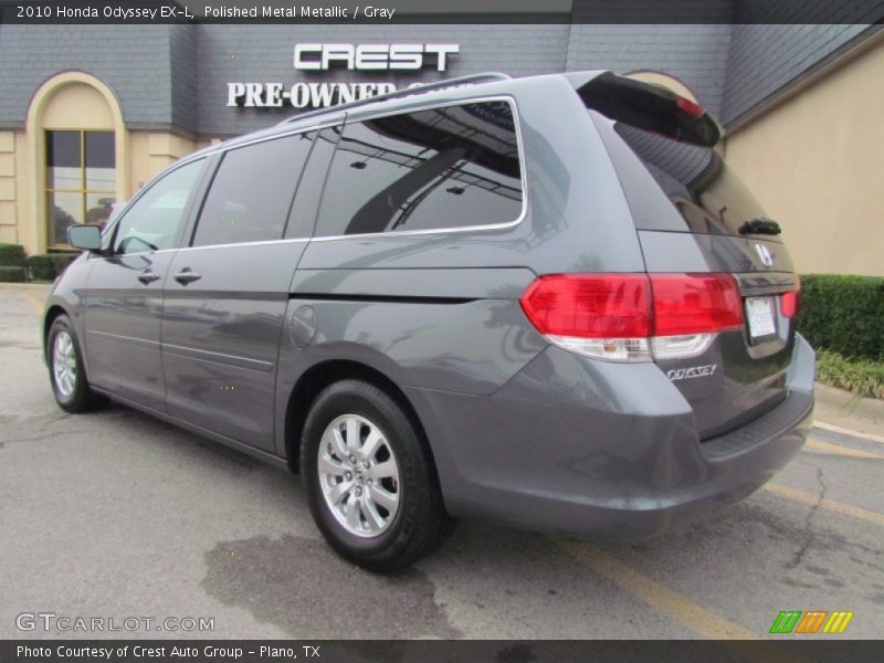 Polished Metal Metallic / Gray 2010 Honda Odyssey EX-L