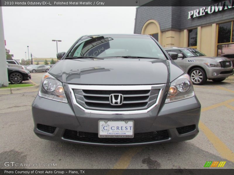 Polished Metal Metallic / Gray 2010 Honda Odyssey EX-L