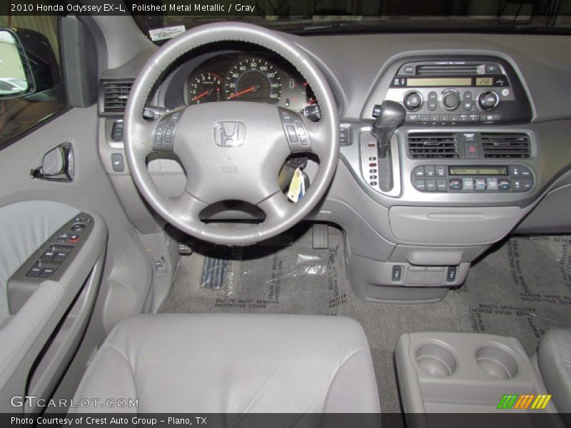 Polished Metal Metallic / Gray 2010 Honda Odyssey EX-L